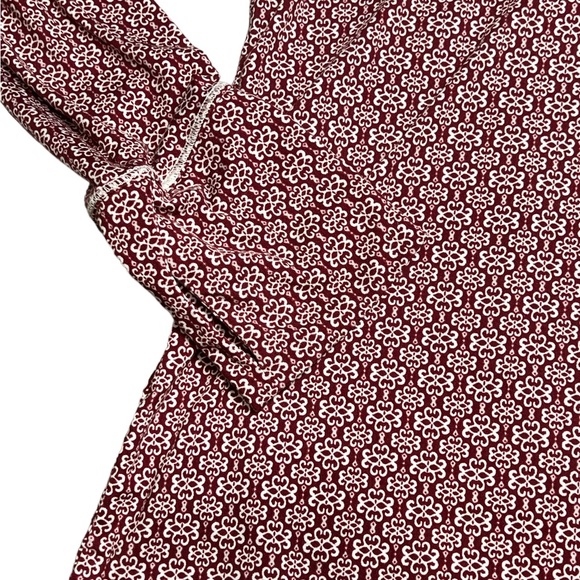 Ariat Tek women’s 1/4 zip Longsleeve top in Burgundy size M - Picture 6 of 9